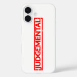 Judgemental Stamp iPhone 16 Case
