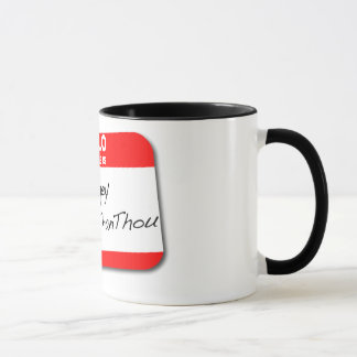 Judgey McHolierthanthou Mug