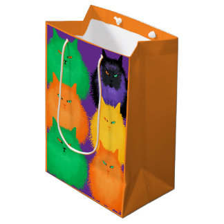 Judging Cats Medium Gift Bag
