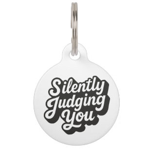 Judging Pet ID Tag