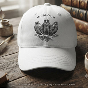 Judging Ravens Dark Academia Funny Sarcastic Hat