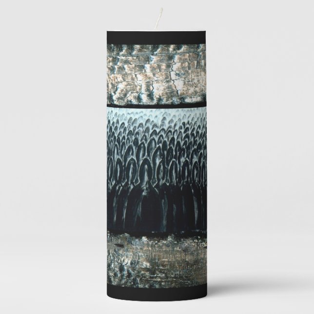Judgment Day Pillar Candle (Front)