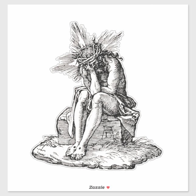 Judgment of Jesus Christ Sticker (Sheet)
