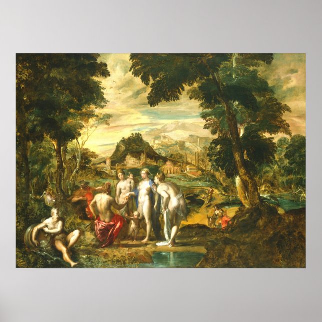 Judgment of Paris - Giovanni Sons Fine Art Poster (Front)