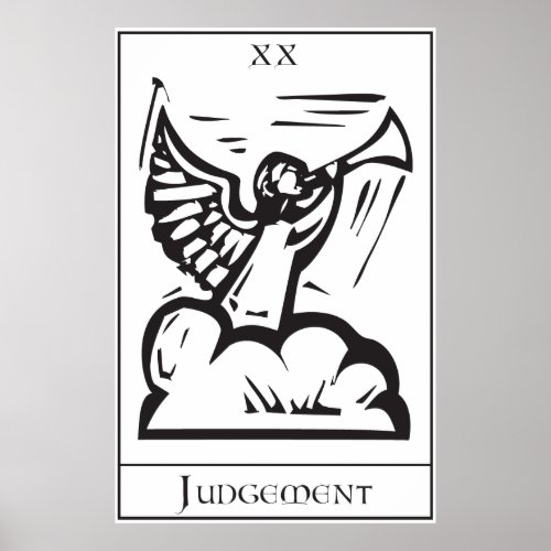 Judgment Tarot Card Poster