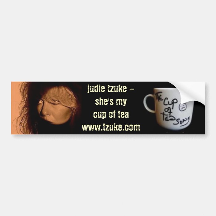 Judie Tzuke   Cup of Tea Song   Bumper Sticker