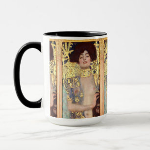 Judith and the Head of Holofernes by Gustav Klimt Mug