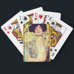 Judith and the Head of Holofernes by Gustav Klimt Poker Cards<br><div class="desc">Judith I,  or Judith and the Head of Holofernes (1901). Oil on canvas,  84 × 42 cm (33 × 17 in). Österreichische Galerie Belvedere,  Vienna.</div>