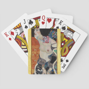 Judith II (Salome) by Gustav Klimt Poker Cards