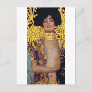 Judith (Lady in Gold), Gustav Klimt Postcard