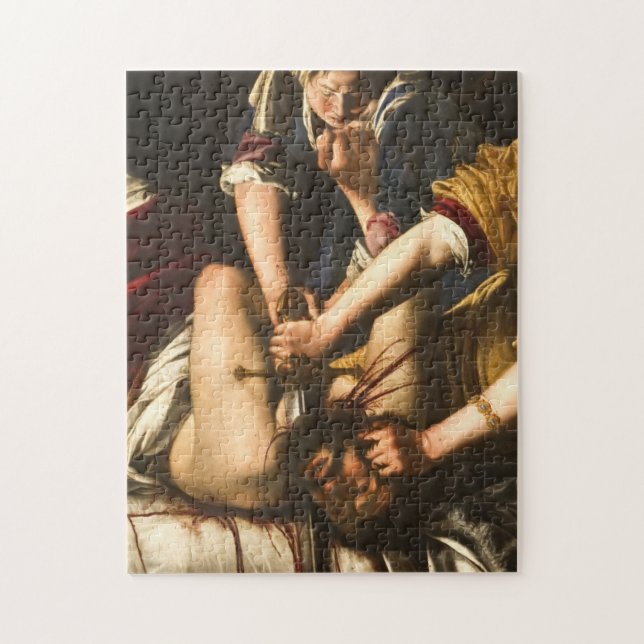 Judith Slaying Holofernes - Artemisia Gentileschi Jigsaw Puzzle (Vertical)