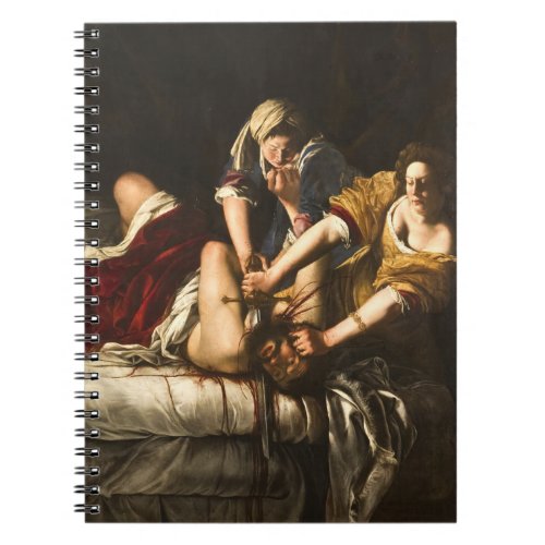 Judith Slaying Holofernes _ Artemisia Gentileschi Notebook