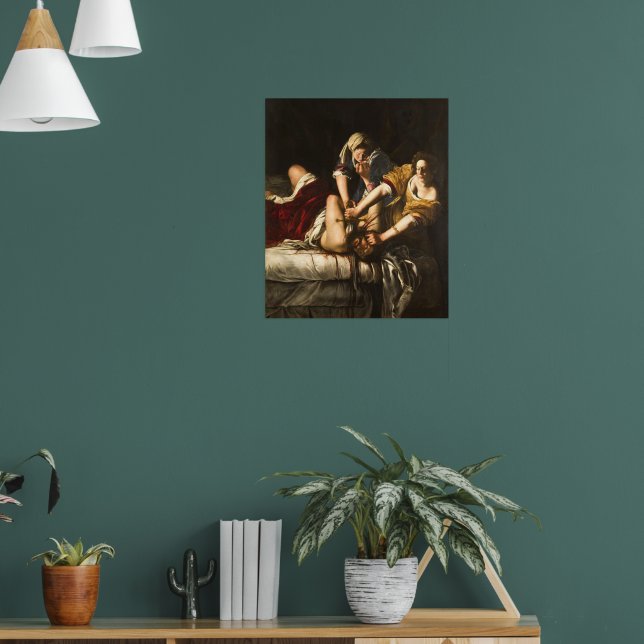 Judith Slaying Holofernes - Artemisia Gentileschi Poster | Zazzle