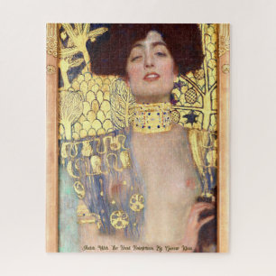 Judith With The Head Holofernes By Gustav Klimt Jigsaw Puzzle
