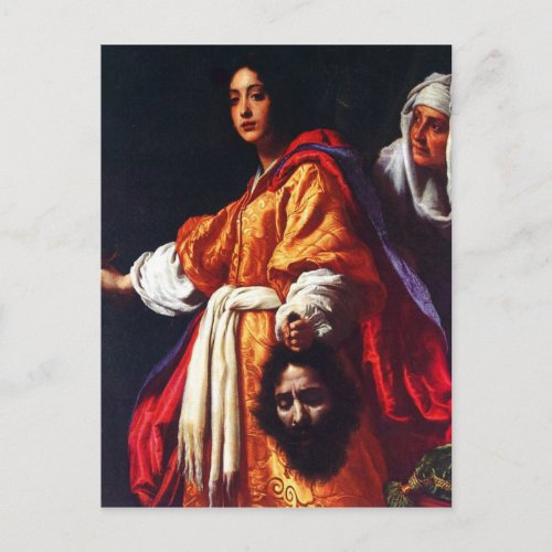 Judith with the Head of Holofernes Postcard