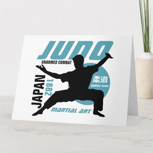 Judo 1882 card