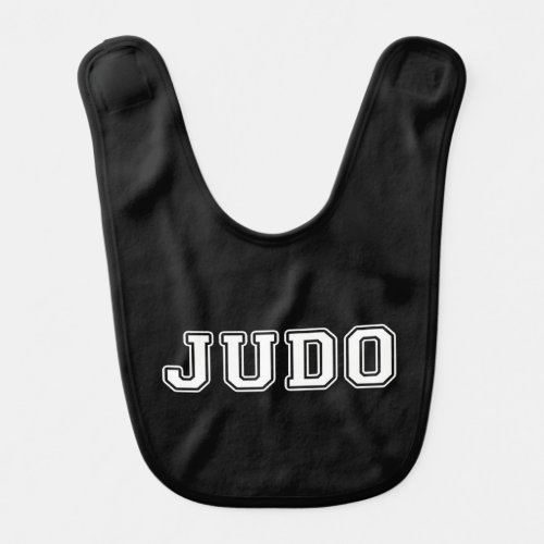 Judo Baby Bib
