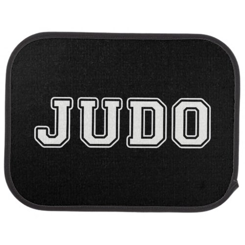 Judo Car Floor Mat