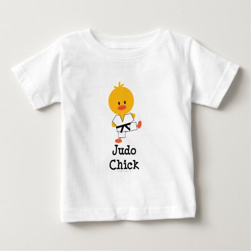 Judo Chick Baby T_shirt