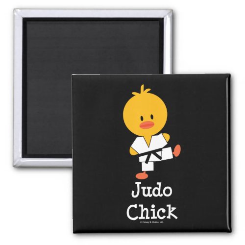 Judo Chick Magnet