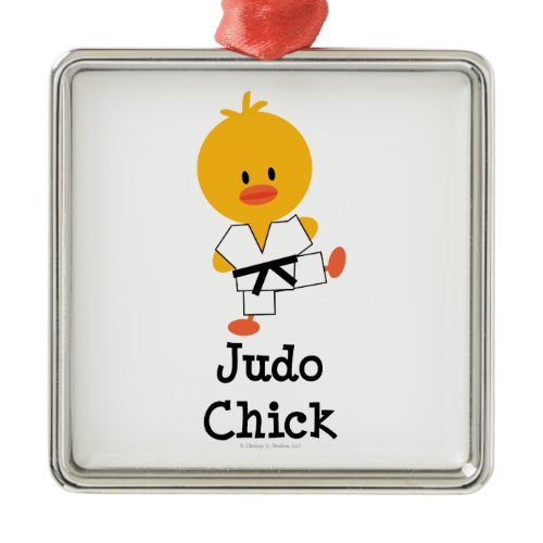 Judo Chick Ornament