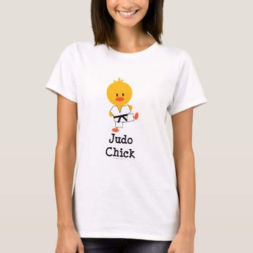 Judo Chick T_shirt