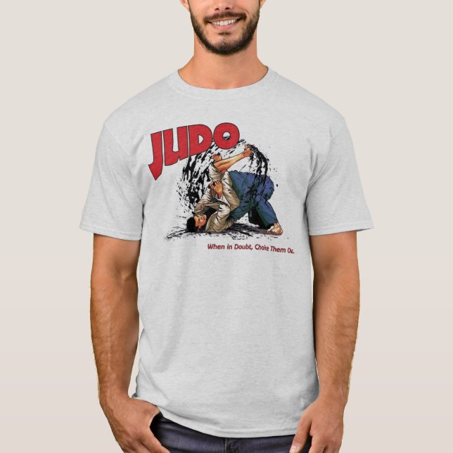 Judo Choke Out T-Shirt (Front)