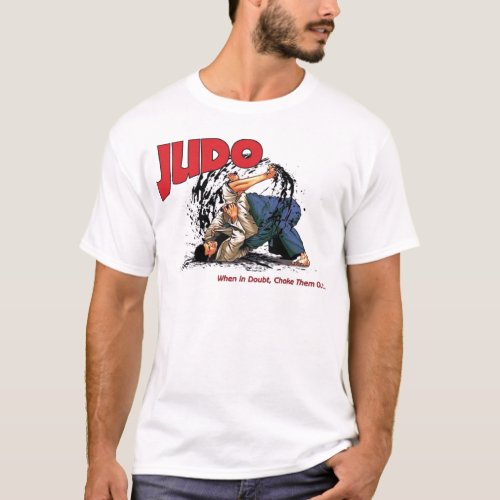 Judo Choke Out T_Shirt