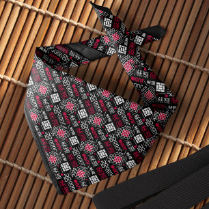 Judo - clean modern geometric pattern bandana