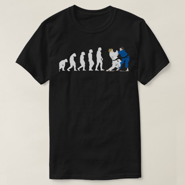JUDO EVOLUTION JUDO Judoka WOMEN JUDO martial arts T-Shirt (Design Front)