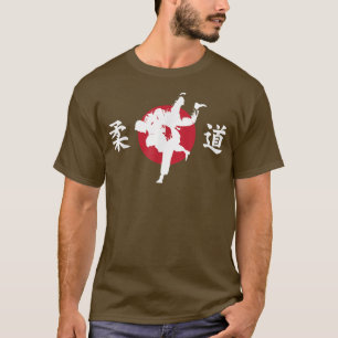 Judo Flag of Japan Gift T-Shirt