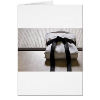 Judo Gi on Tatami mat Cards