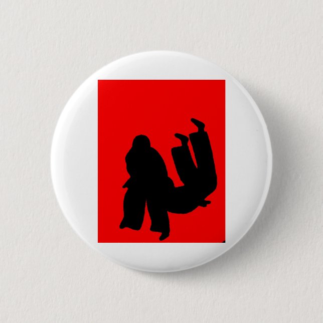 Judo gift present button (Front)