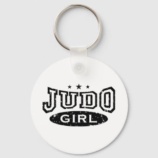 Judo Girl Keychain