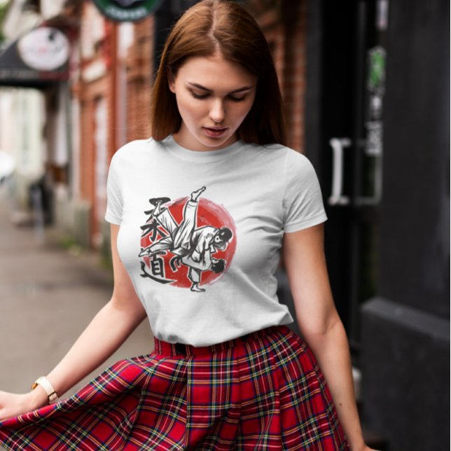 Judo Hand Drawn Fighters T-Shirt (Creator Uploaded)