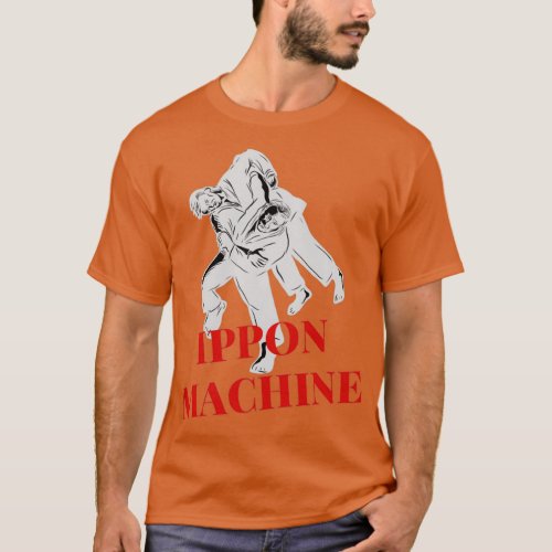 Judo Ippon machine design T_Shirt