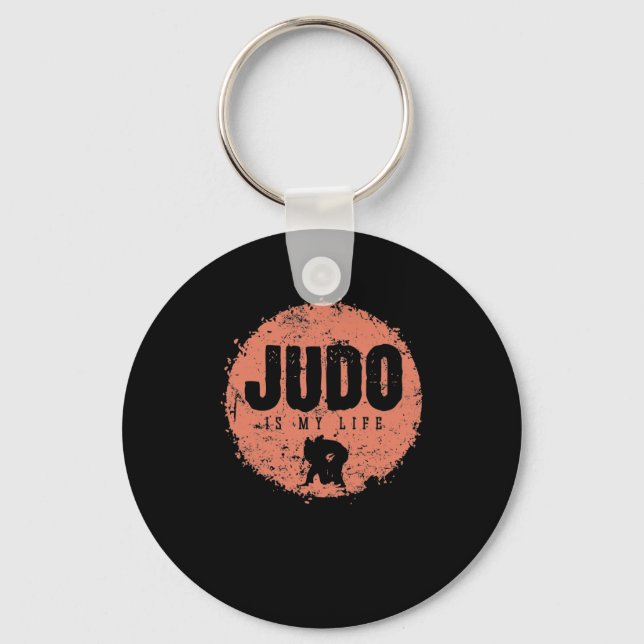 Judo Is My Life Keychain (Front)