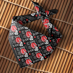 Judo Kanji, Judoka, Torii gates pattern Bandana