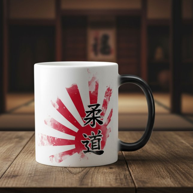 Judo Kanji - Rising Sun Color Morph Mug (Creator Uploaded)