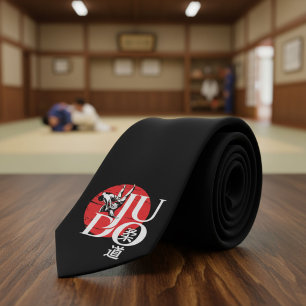Judo -Kanji, Rising Sun Neck Tie