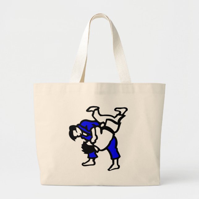 Judo Large Tote Bag (Front)