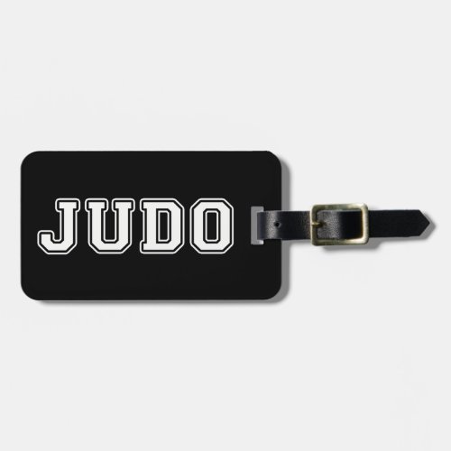 Judo Luggage Tag