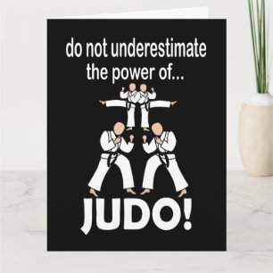 Judo Martial Arts Self Defense Taekwondo Judo Card