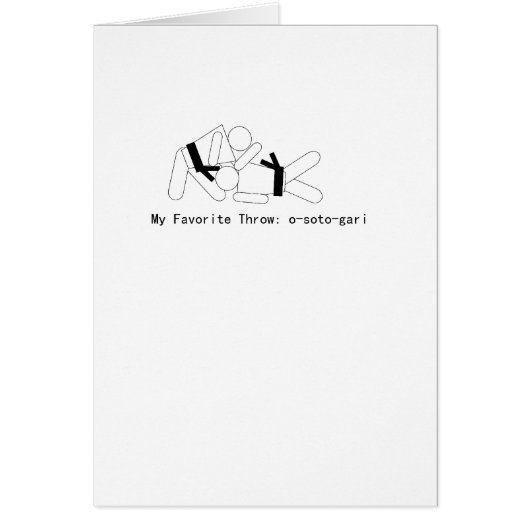 Judo My Fav Throw Osoto Gari (Front)