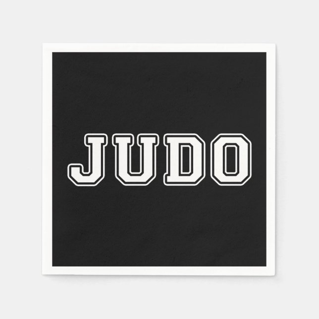 Judo Napkins (Front)