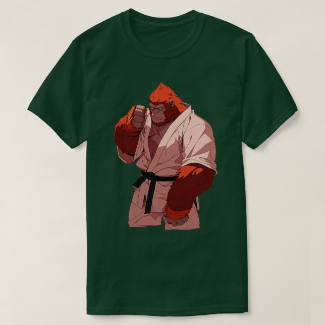 Judo Orangutan 2 T-Shirt (Design Front)