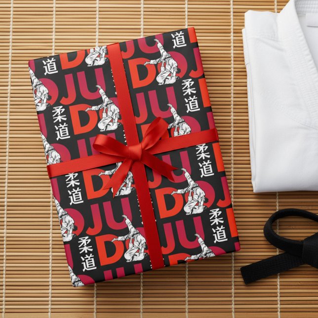 Judo Pattern - Bold and Dynamic Wrapping Paper (Creator Uploaded)