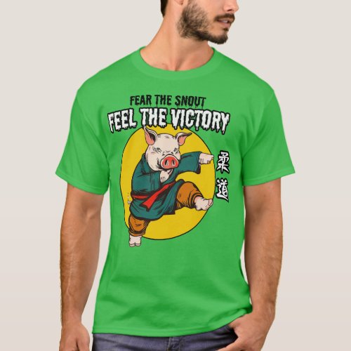 Judo piglet T_Shirt