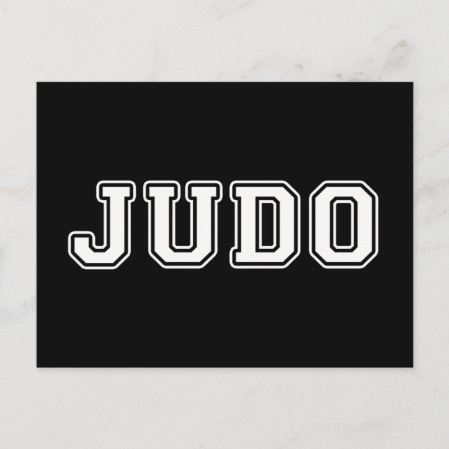 Judo Postcard (Front)
