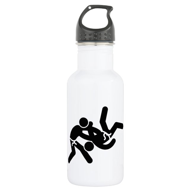 Judo Stainless Steel Water Bottle (Front)